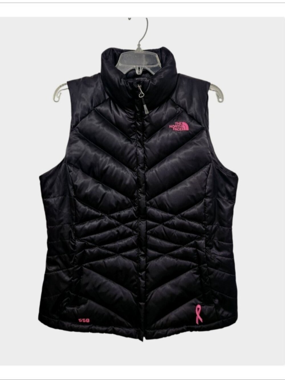 The North Face Goose Down 550 Breast Cancer Awareness Puffer Vest